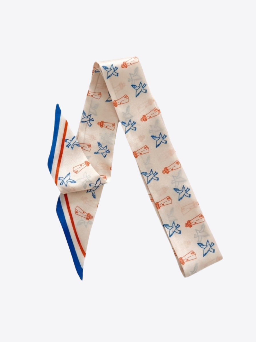 Lighthouse Skinny Scarf