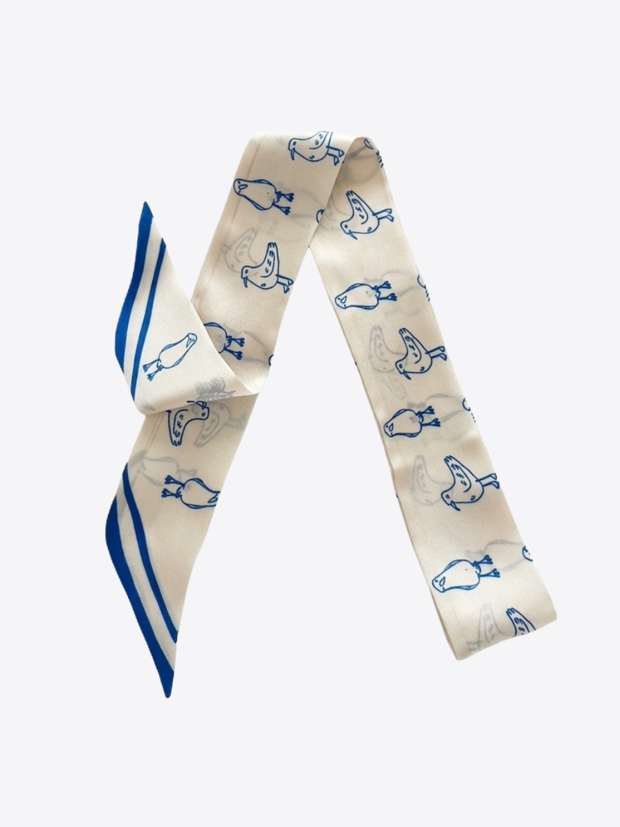 Seagull Skinny Scarf