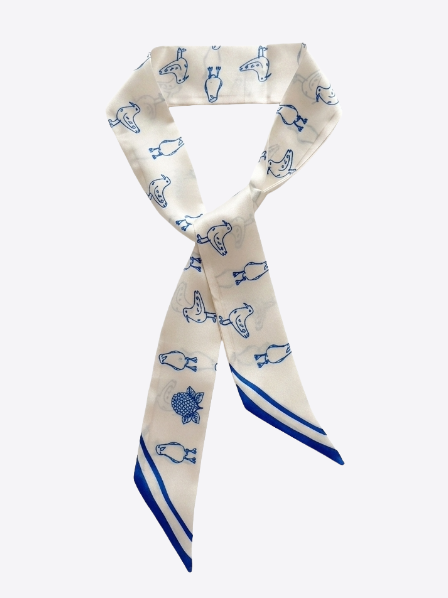 Seagull Skinny Scarf