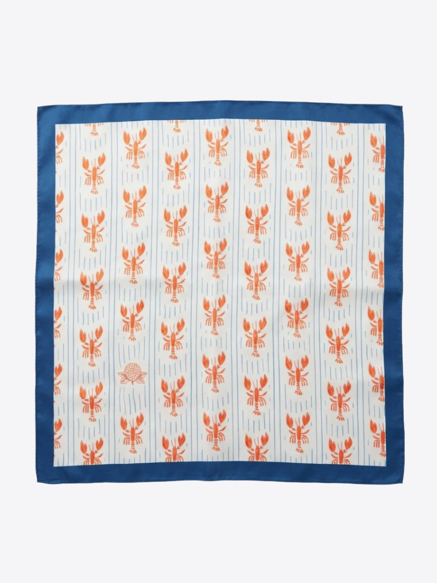 Lobster Silk Bandana