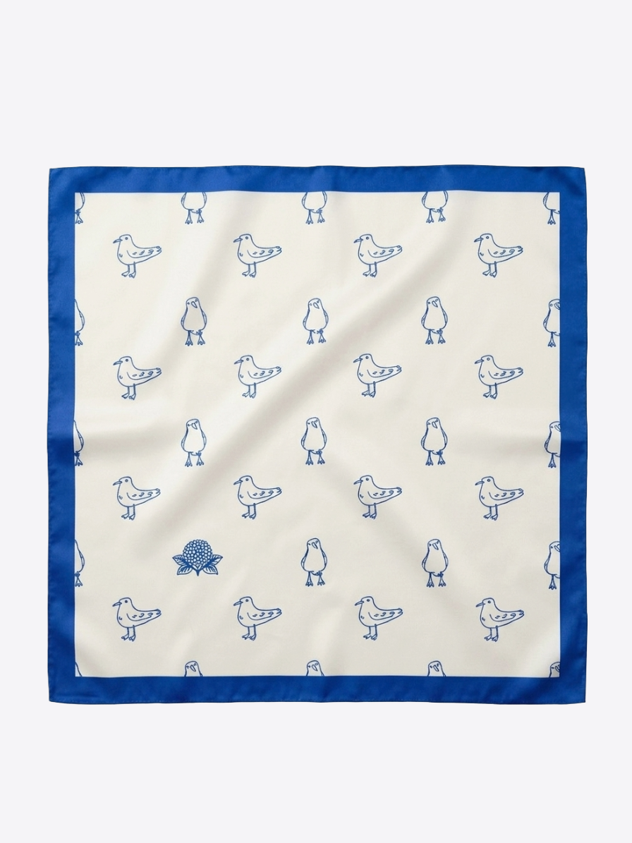Seagull Silk Bandana