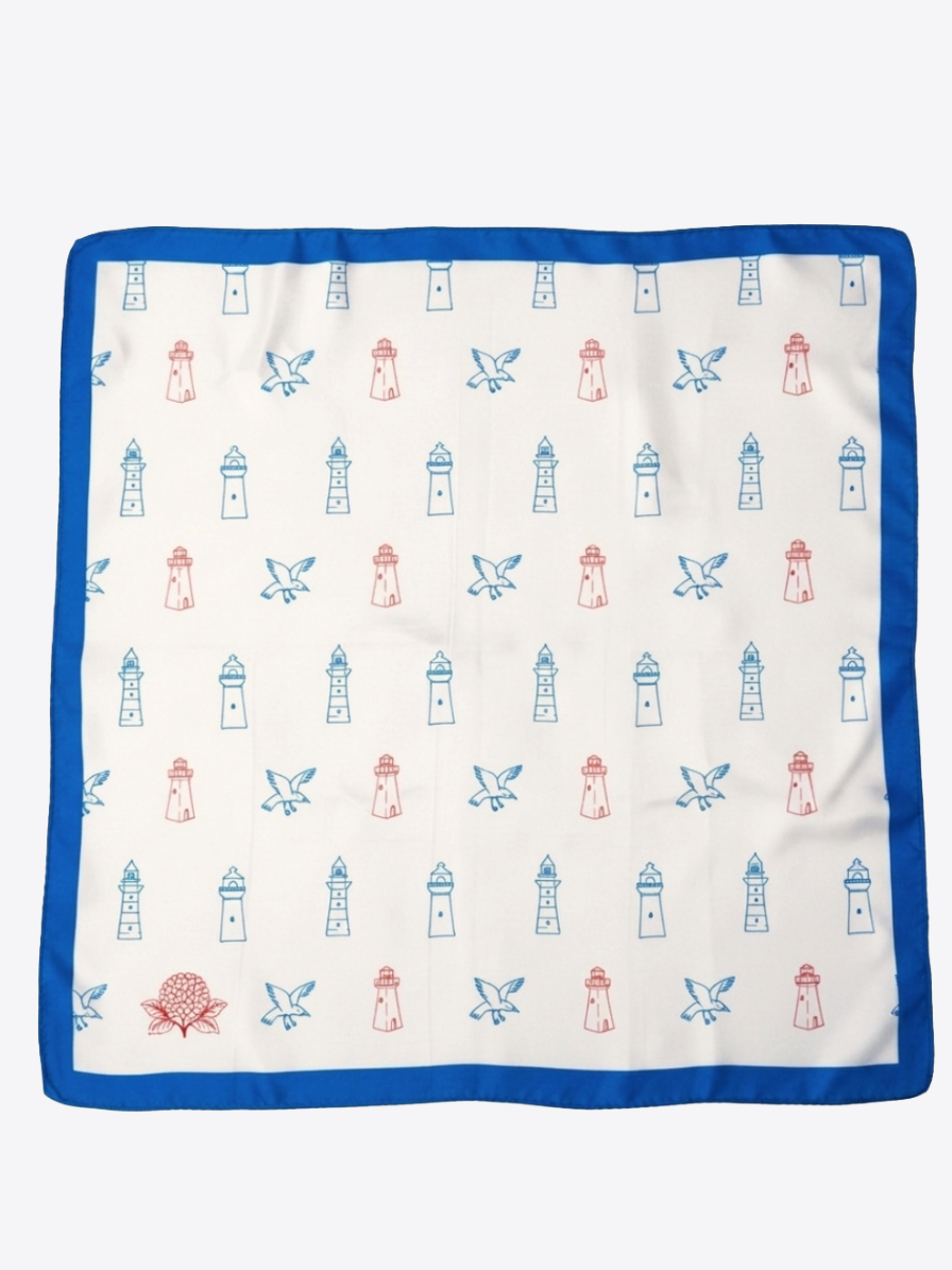 Lighthouse Silk Scarf