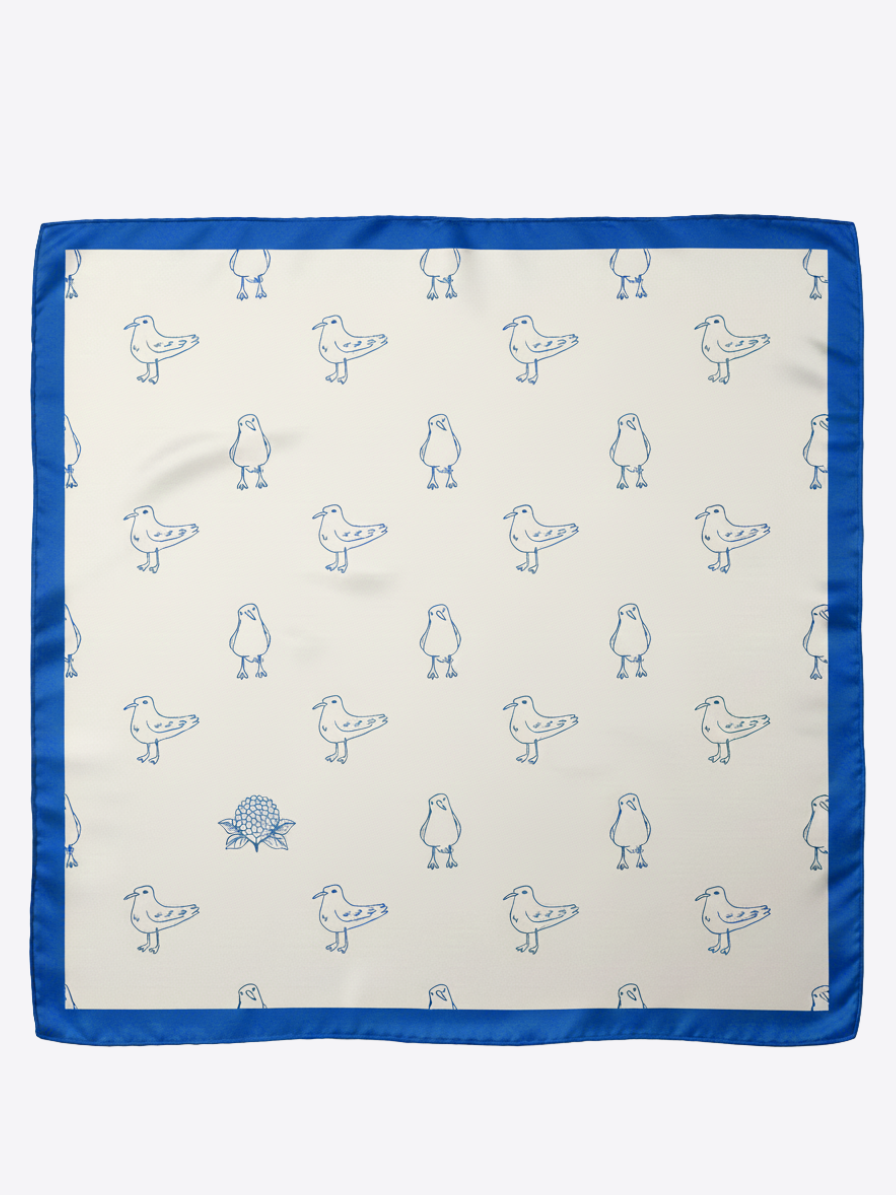 Seagull Silk Scarf